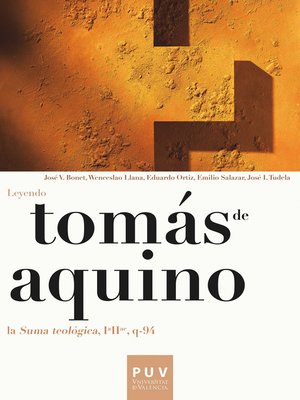 cover image of Tomás de Aquino. Leyendo la «Suma teológica, IªIIª, q-94»